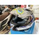 CASCO VEMAR grafica bianco nero rosso integrale FULL FACE