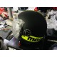  CASCO DEMI JET FGTR FLUO Nero Giallo