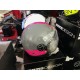 CASCO DEMI JET FGTR FLUO Grigio Rosa