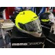 Casco integrale Momo Design HORNET in fibra Giallo fluo