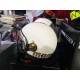 CASCO momodesign DEMI JET FGTR CLASSIC bianco opaco grafica oro