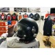 CASCO momodesign DEMI JET FGTR CLASSIC  Nero opaco grafica bianco