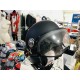 CASCO momodesign DEMI JET FGTR CLASSIC Nero opaco grafica bianco mondomoto  Castellaneta via Stazione, 3